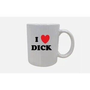 I Love Dick Funny Novelty joke Gift Funny  Present Coffee Mug Tea Cup